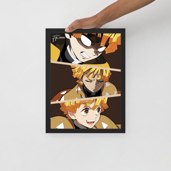 Zenitsu - Framed poster