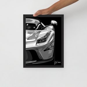 Ferrari LaFerrari - Framed poster