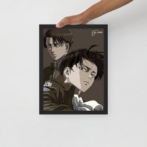Livaï - Framed poster
