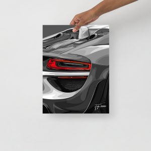 Porsche 918 Spyder - Poster
