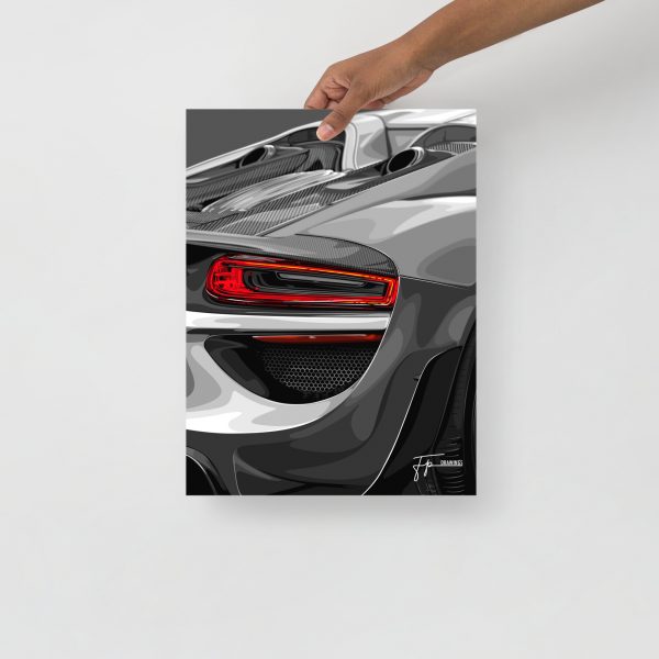 Porsche 918 Spyder - Poster