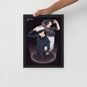 Gojo & Toji - Framed poster